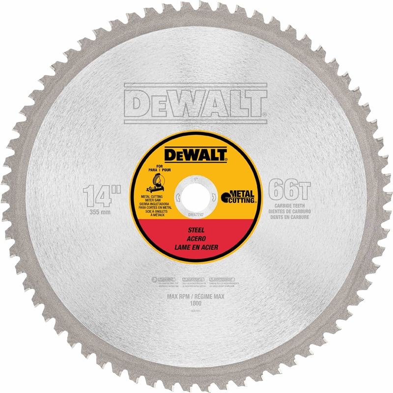 DEWALT 5 1/2" 30T Ferrous Metal Cutting 20mm Arbor