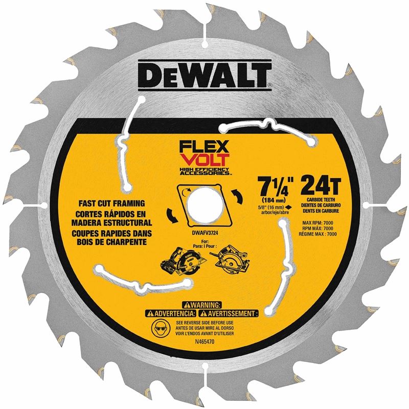DEWALT 7-1/4" 36T Circular Saw Blade