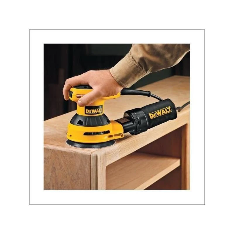 DEWALT | D26451 3-Amp 5" Random-Orbit Sander with Cloth Dust Bag - Image 3
