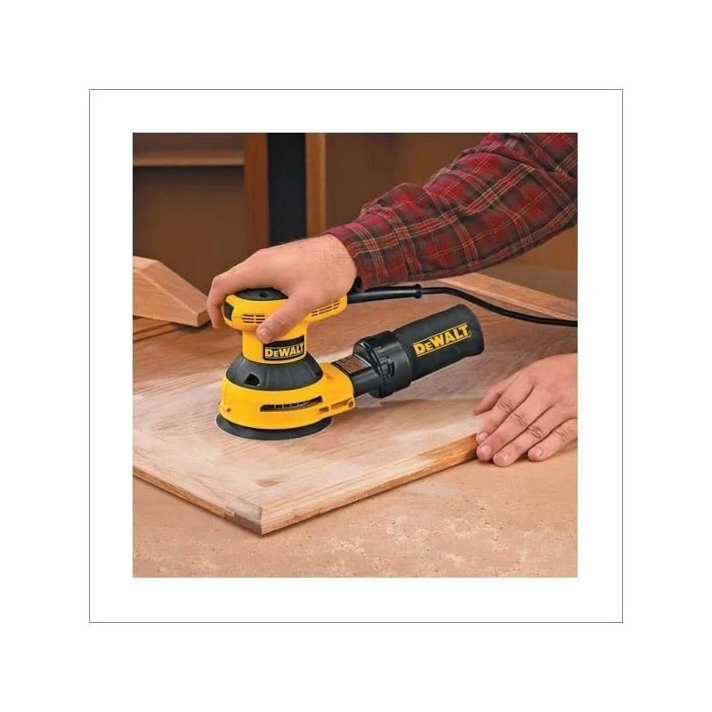DEWALT | D26451 3-Amp 5" Random-Orbit Sander with Cloth Dust Bag - Image 5