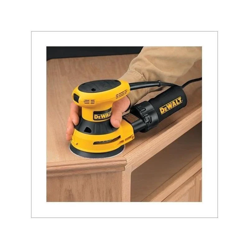 DEWALT | D26451 3-Amp 5" Random-Orbit Sander with Cloth Dust Bag - Image 8