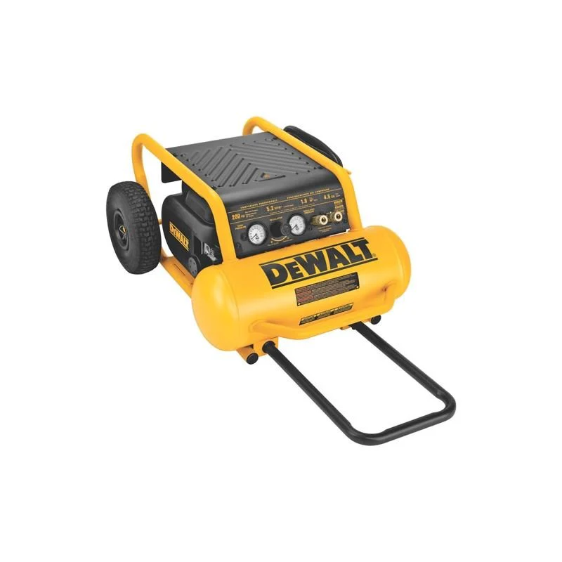 DEWALT | D55146 1.6 HP Continuous, 200 PSI, 4.5 Gallon Compressor - Image 2
