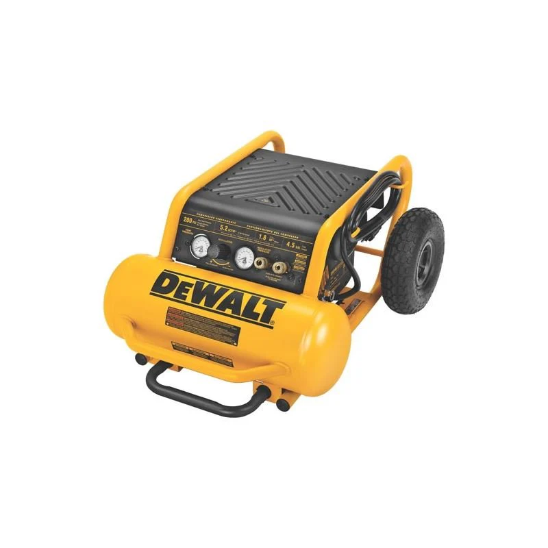 DEWALT | D55146 1.6 HP Continuous, 200 PSI, 4.5 Gallon Compressor - Image 3