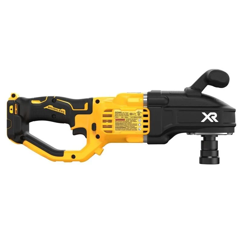 DEWALT DCD443B 20V MAX XR Brushless Cordless 7/16 in. Compact Quick Change Stud and Joist Drill with POWER DETECT Technology (Tool Only) - Image 4
