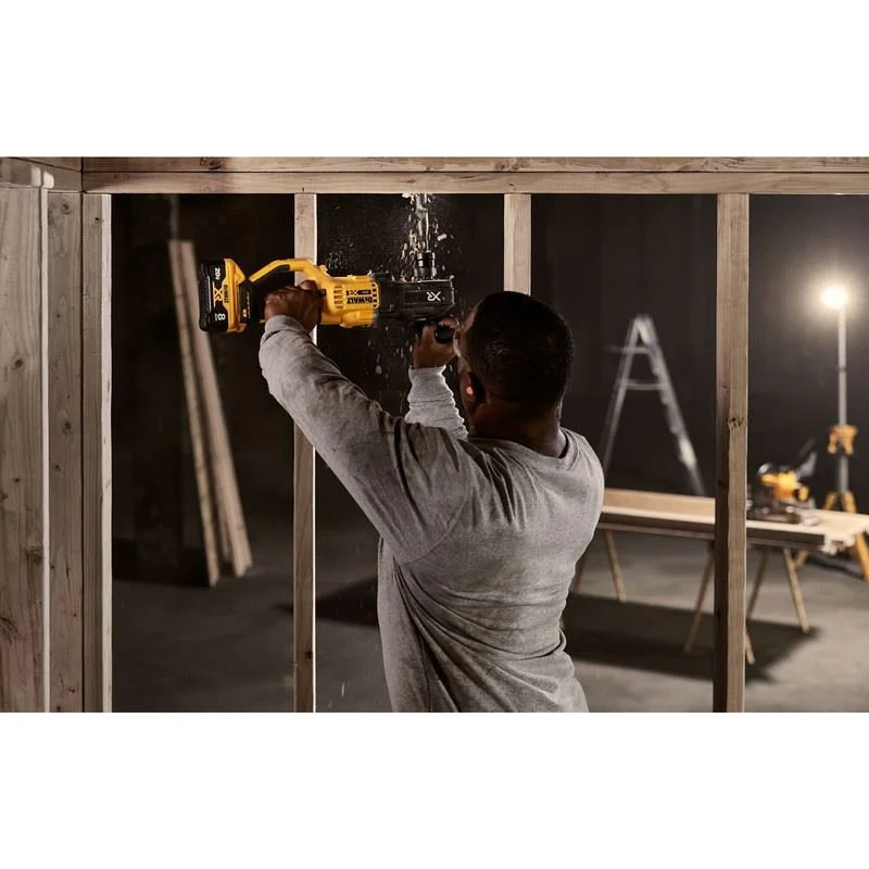 DEWALT DCD443B 20V MAX XR Brushless Cordless 7/16 in. Compact Quick Change Stud and Joist Drill with POWER DETECT Technology (Tool Only) - Image 6