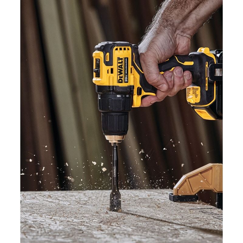 DEWALT DCD708C2 ATOMIC 20V MAX Brushless Compact 1/2 in. Drill/Driver Kit - Image 4