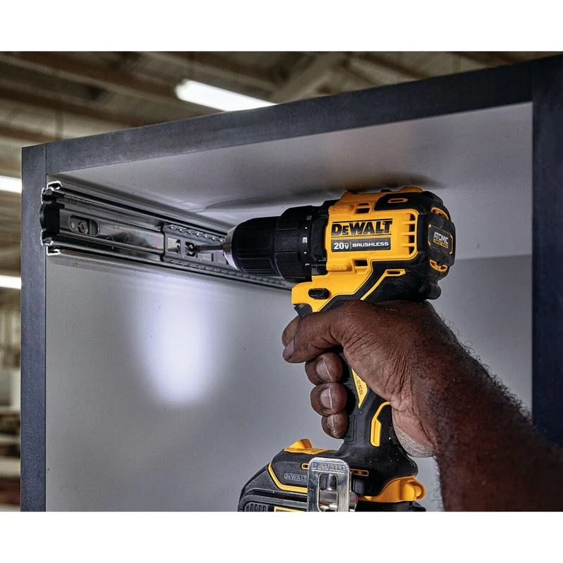 DEWALT DCD708C2 ATOMIC 20V MAX Brushless Compact 1/2 in. Drill/Driver Kit - Image 6