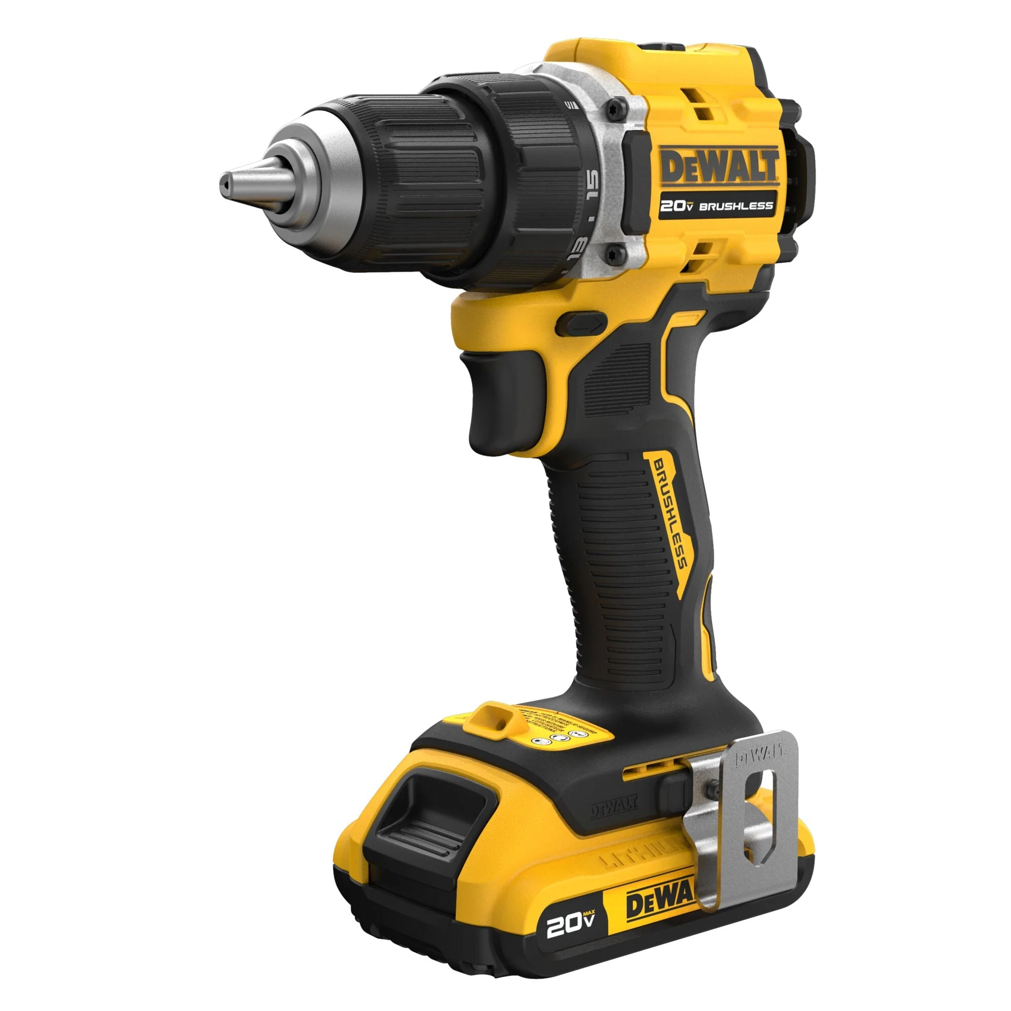 DEWALT DCD794D1 ATOMIC COMPACT SERIES™ 20V MAX* Brushless Cordless 1/2 in. Drill/Driver - Image 3