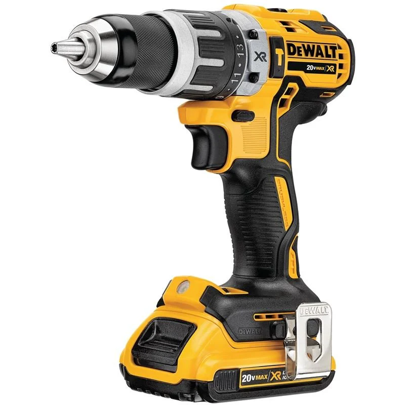 DEWALT DCD796D2 20V MAX XR LITHIUM ION BRUSHLESS COMPACT HAMMERDRILL KIT - Image 4