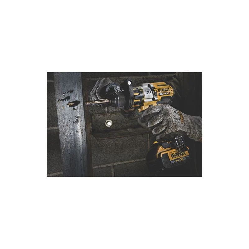 DEWALT | DCD995M2 20V MAX* XR Lithium-Ion Brushless Premium 3-Speed Hammerdrill Kit - Image 5