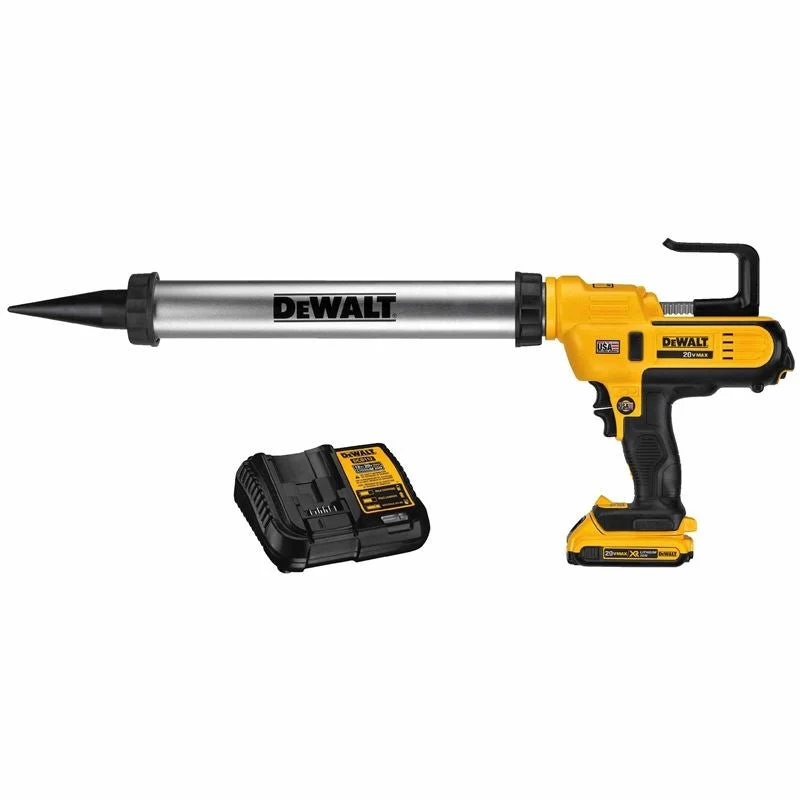 DEWALT DCE580D1 20v MAX* 300-600ml Sausage Pack Adhesive Gun Kit - Image 2