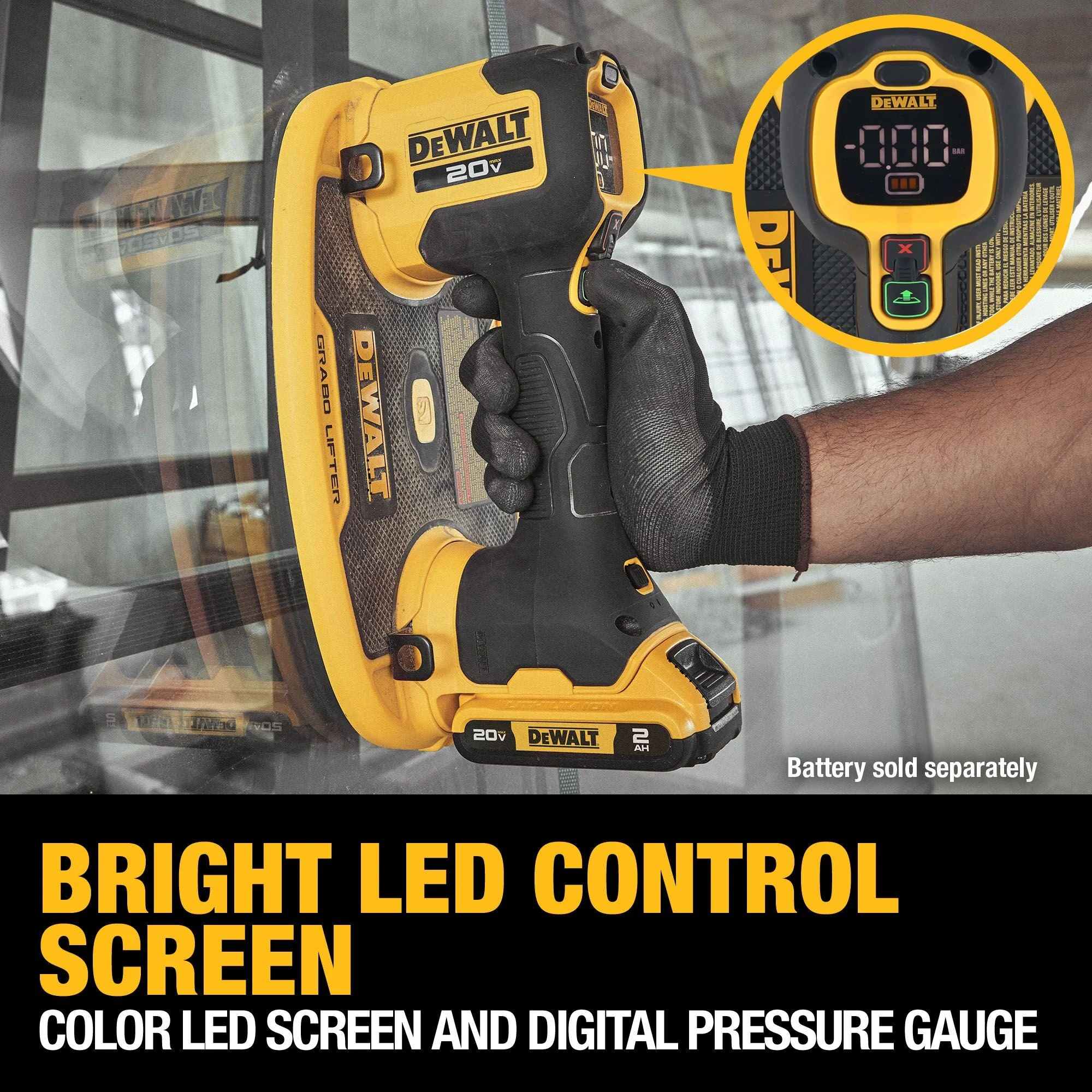 DEWALT DCE592B 20V MAX* GRABO Lifter (Tool Only) - Image 11