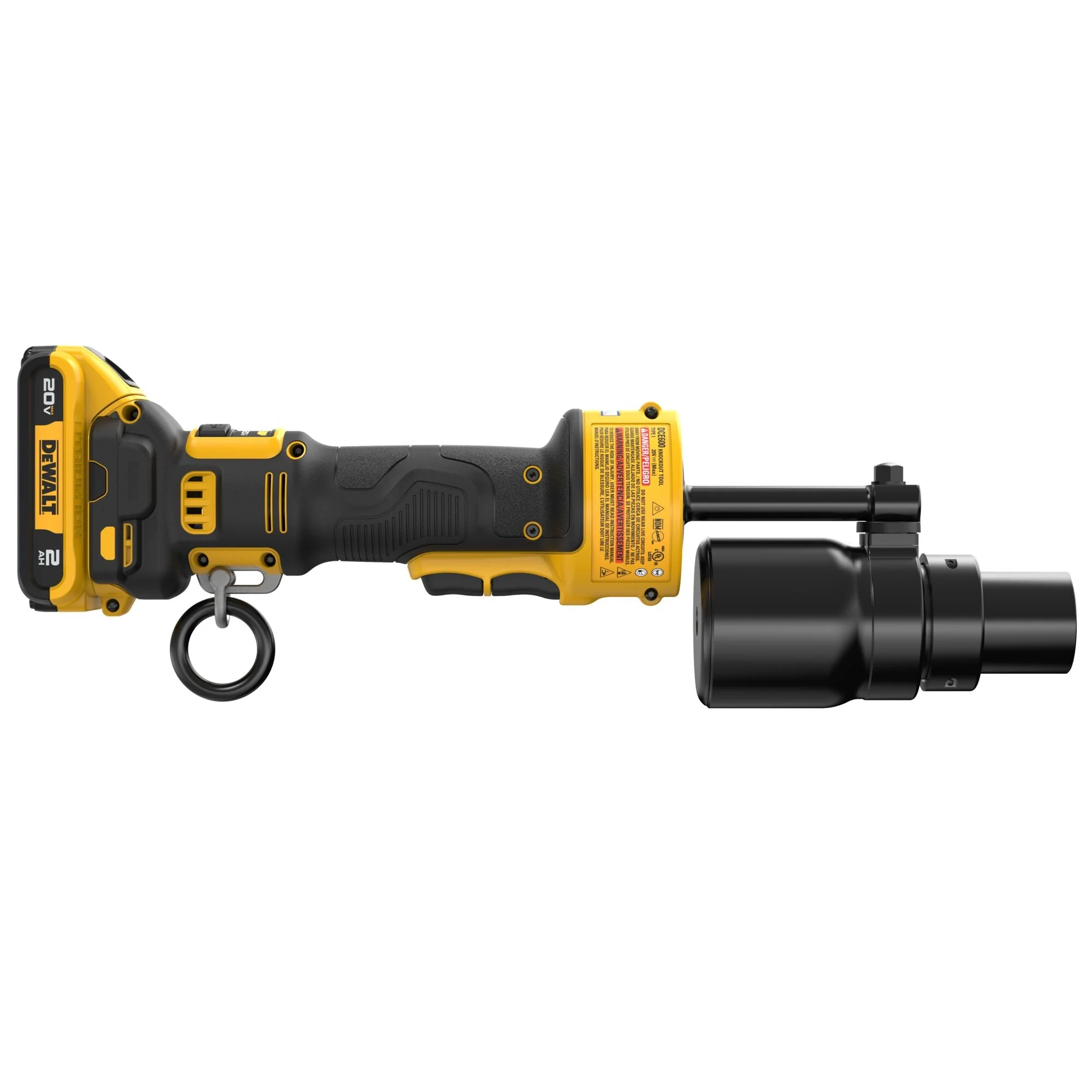DEWALT DCE600D1 20V MAX* Hydraulic Knockout Tool Kit - Image 13