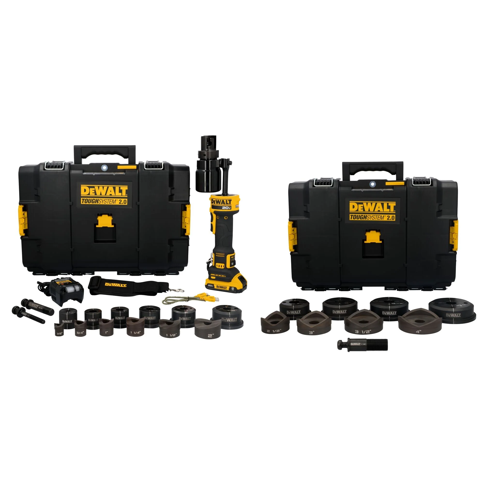 DEWALT DCE600D1 20V MAX* Hydraulic Knockout Tool Kit - Image 9