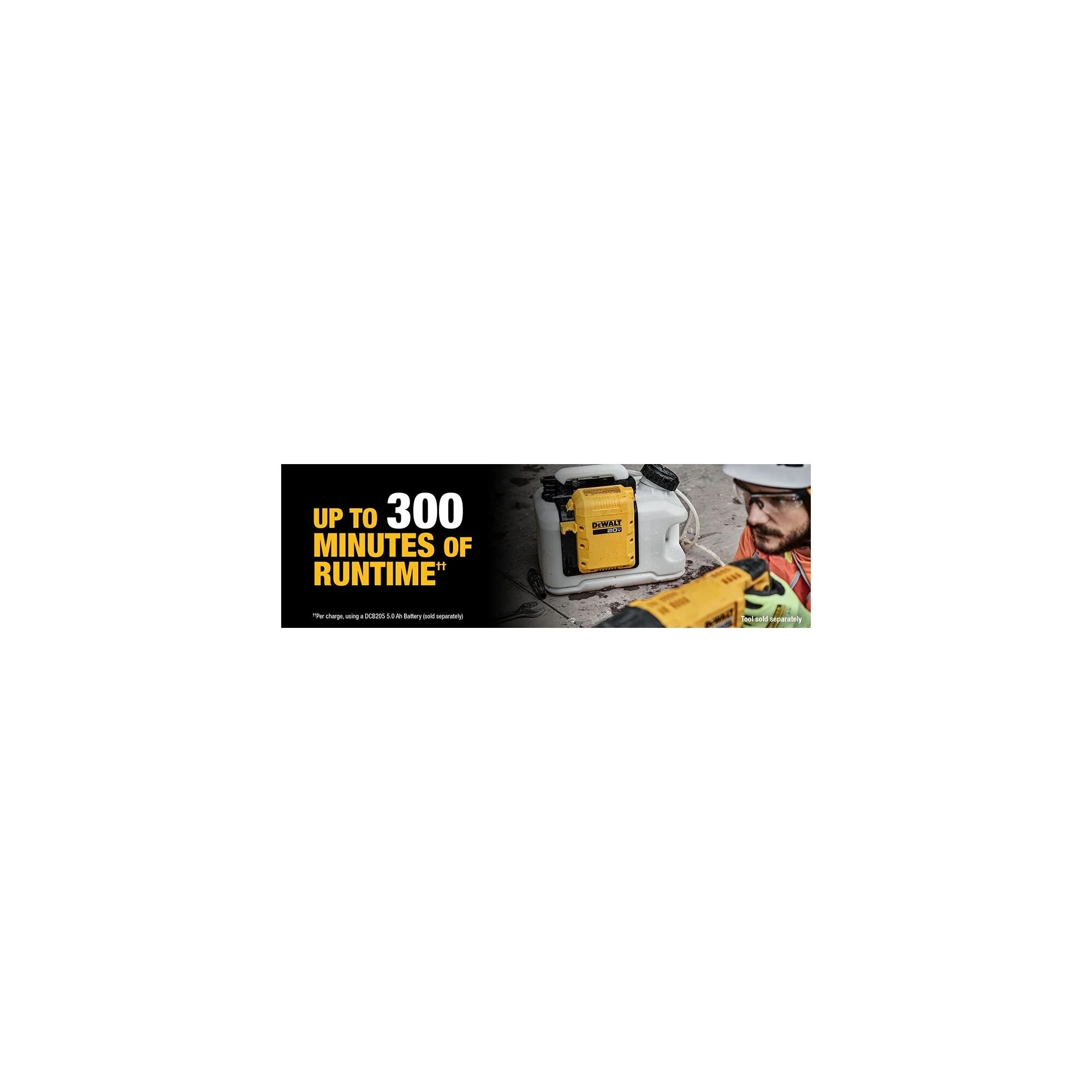 DEWALT DCE6820B 20V MAX* POWERED WATER TANK (BARE TOOL) - Image 5