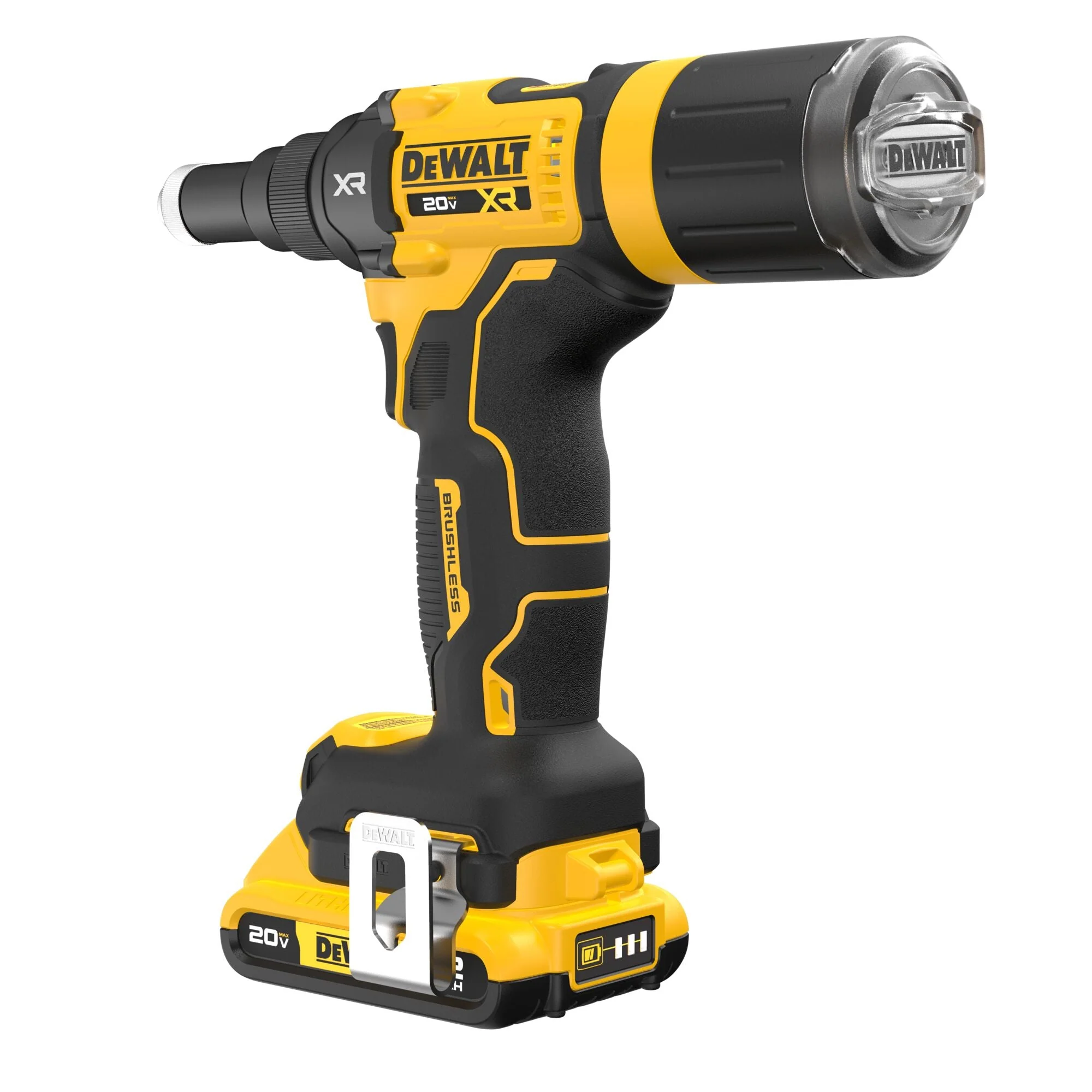 DEWALT DCF403D1 20V MAX* XR® Brushless Cordless 3/16" Rivet Tool Kit - Image 5