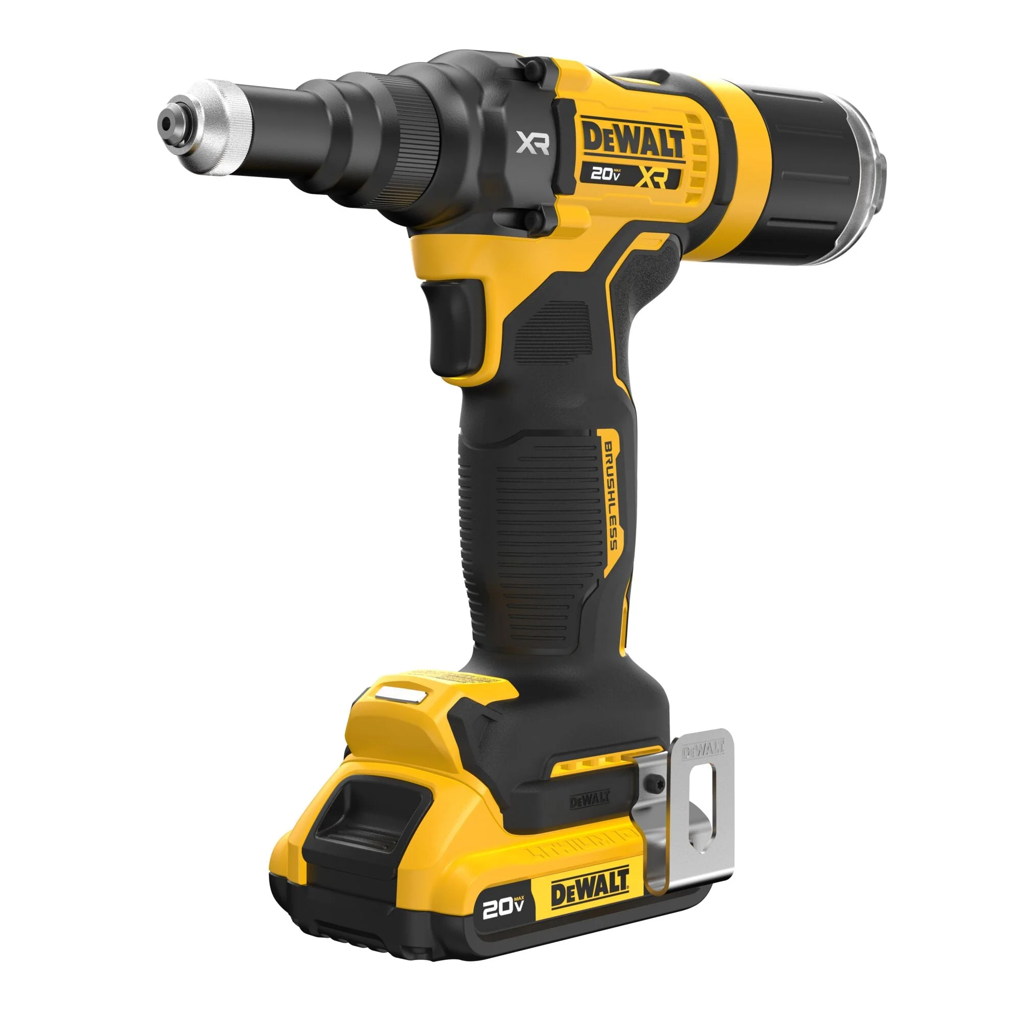 DEWALT DCF403D1 20V MAX* XR® Brushless Cordless 3/16" Rivet Tool Kit - Image 7