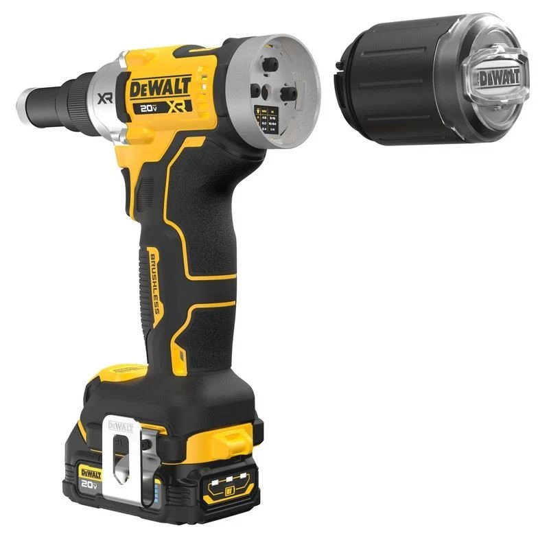 DEWALT DCF414GE2 20V MAX XR BRUSHLESS CORDLESS 1/4in RIVET TOOL KIT WITH DEWALT POWERSTACK - Image 16