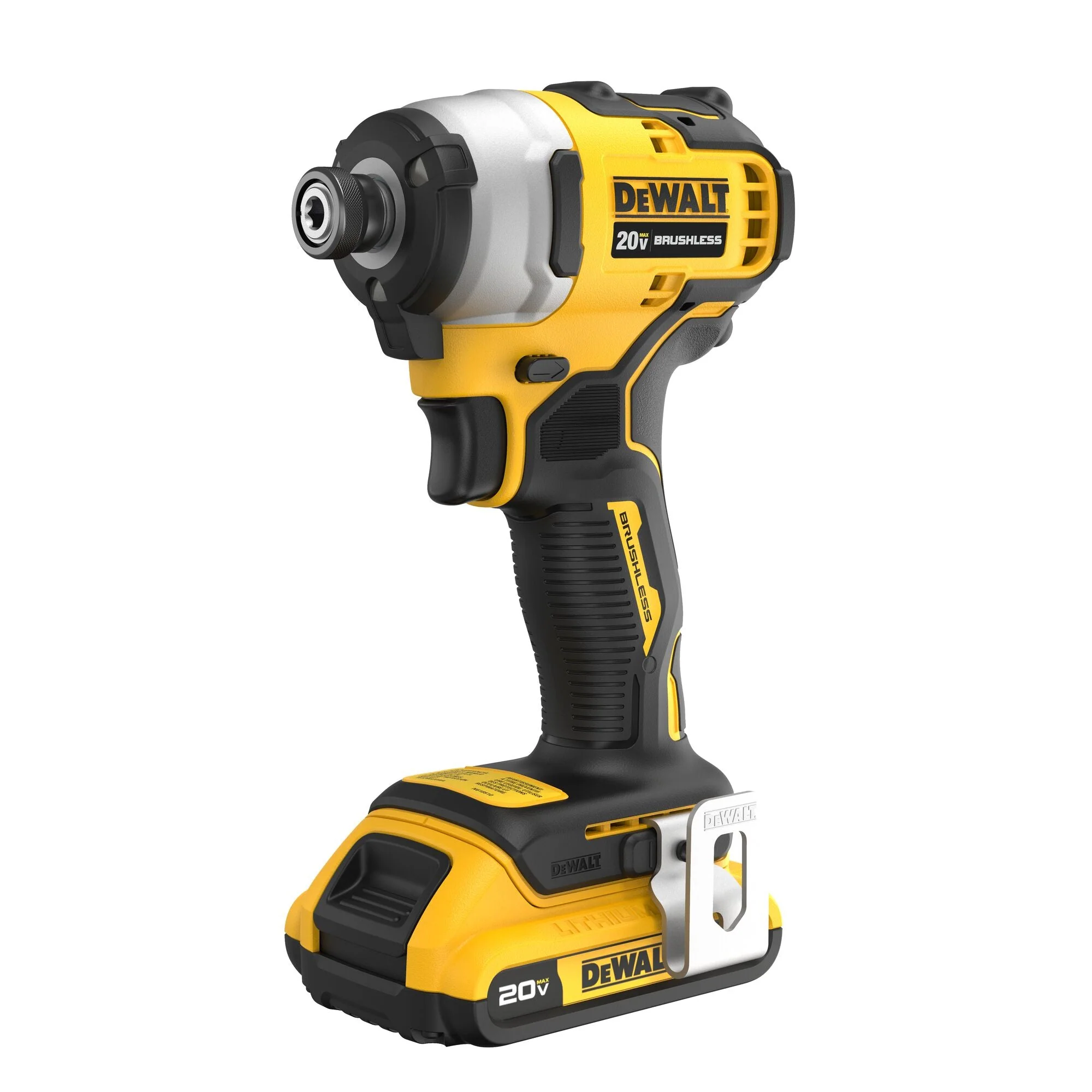 DEWALT DCF809D1 ATOMIC™ 20V MAX* Brushless Cordless Compact 1/4 in Impact Driver Kit - Image 4