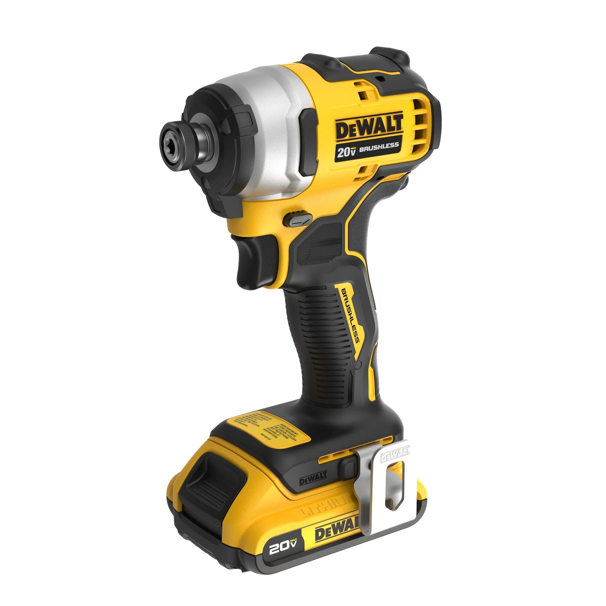 DEWALT DCF809D1 ATOMIC™ 20V MAX* Brushless Cordless Compact 1/4 in Impact Driver Kit - Image 5