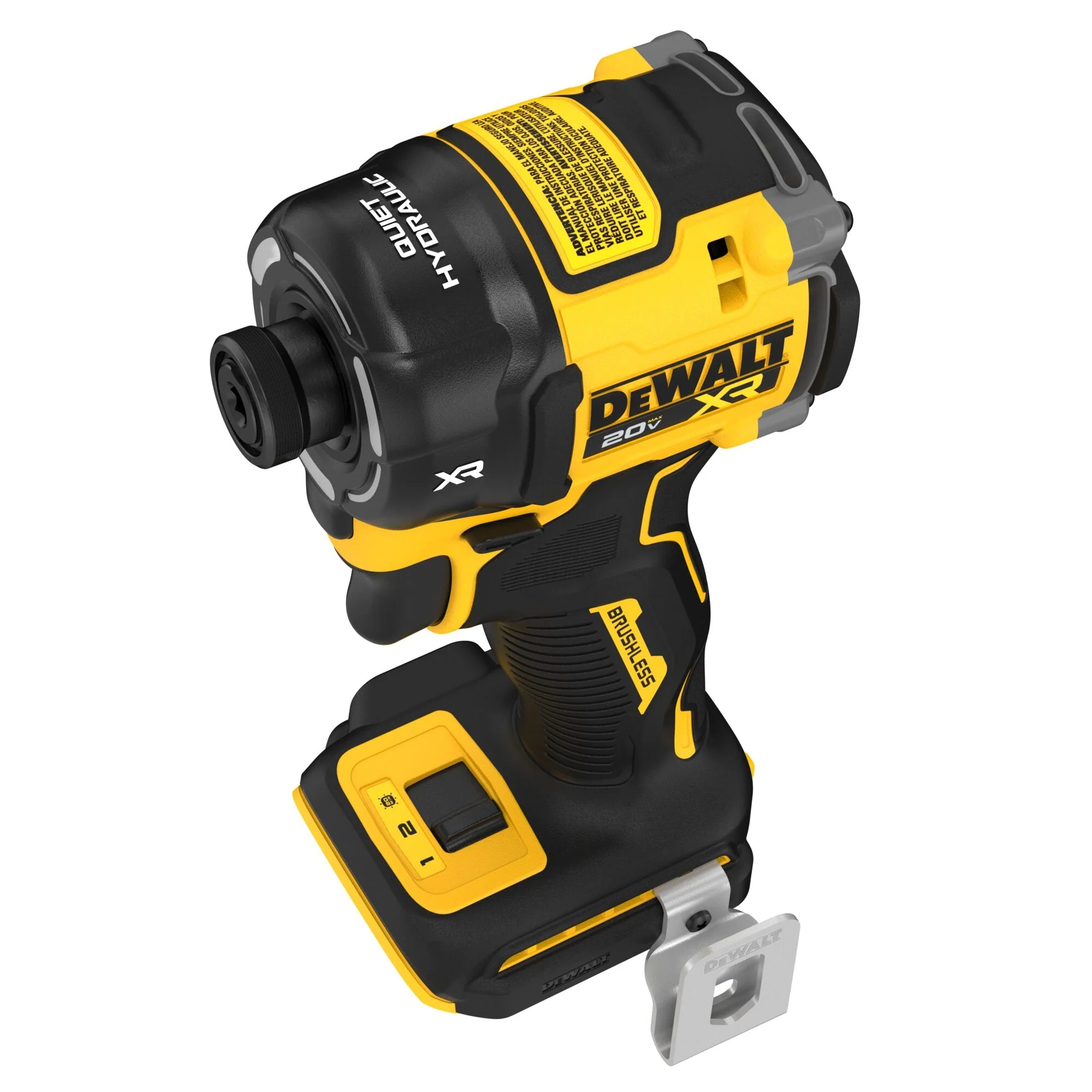 DEWALT DCF870B 20V MAX* XR® Brushless Cordless 1/4 in. Quiet Hydraulic Impact Driver (Tool Only) - Image 5