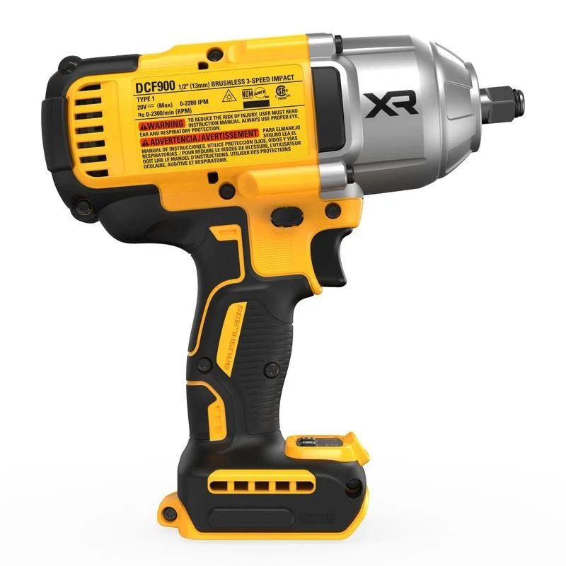 DEWALT DCF900B 20V MAX XR 1/2 In. High Torque Impact Wrench with Hog Ring Anvil - Image 4