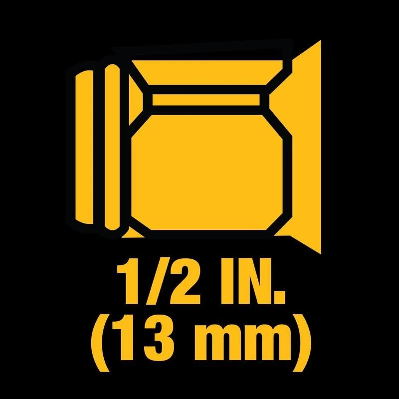 DEWALT DCF900B 20V MAX XR 1/2 In. High Torque Impact Wrench with Hog Ring Anvil - Image 9