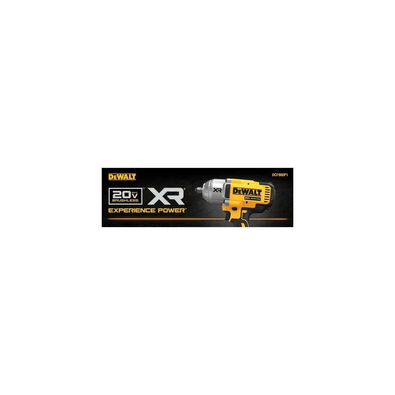 DEWALT DCF900P1 20V MAX XR 1/2 In. High Torque Impact Wrench with Hog Ring Anvil - Image 10