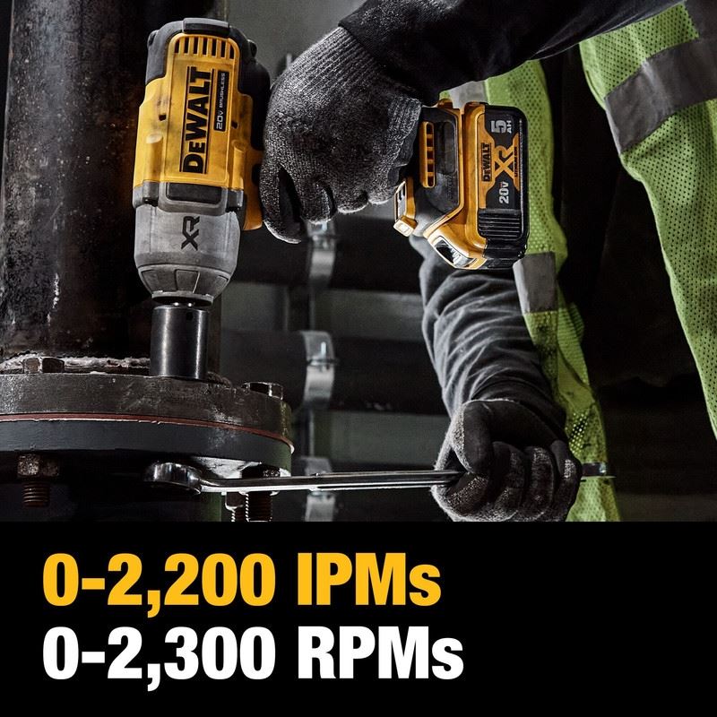 DEWALT DCF900P1 20V MAX XR 1/2 In. High Torque Impact Wrench with Hog Ring Anvil - Image 13