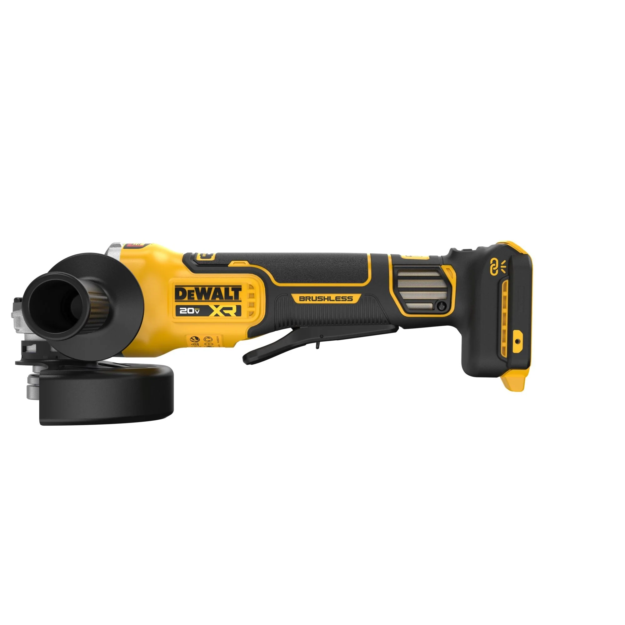 DEWALT DCG410VSB 20V MAX* XR® Brushless Cordless 4-1/2 in. - 5 in. Variable Speed Paddle Switch Grinder (Tool Only) - Image 2