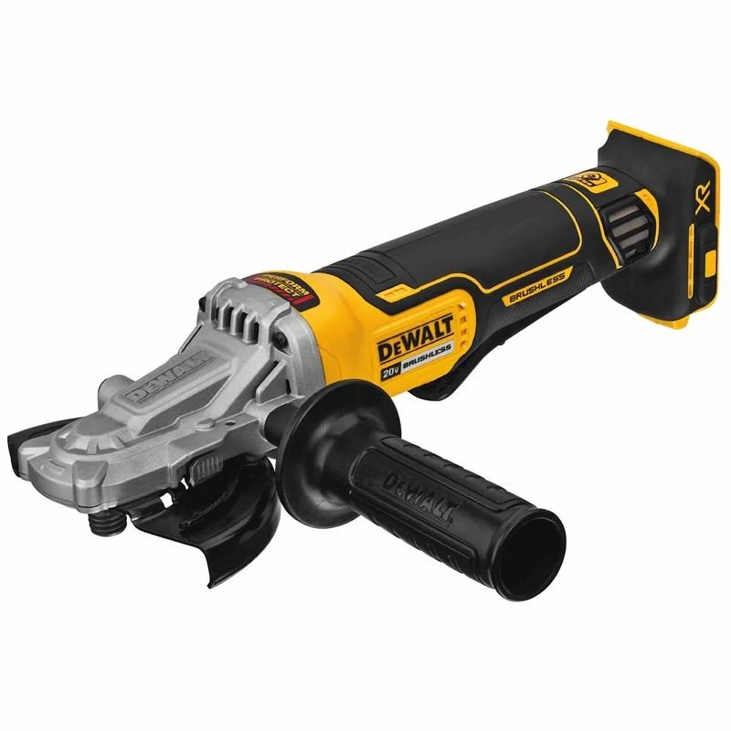 DEWALT DCG413FB 5" (125 MM) 20V MAX* XRÂ® BRUSHLESS FLATHEAD PADDLE SWITCH SMALL ANGLE GRINDER WITH KICKBACK BRAKE - Image 2