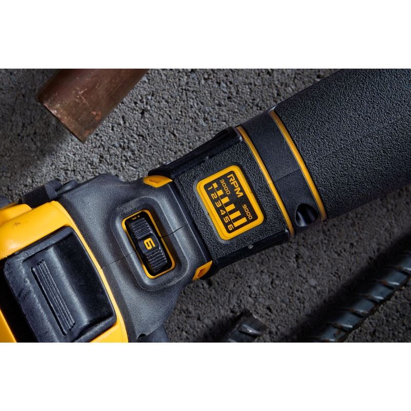 DEWALT DCG416VSB 4.5in/-5in 20V MAX Variable Speed Grinder with FLEXVOLT ADVANTAGE - Image 10