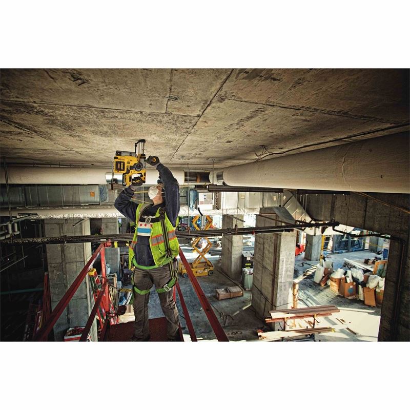 DEWALT DCH273P2DH 20V Max XR Brushless 1" L-Shape SDS Plus Rotary Hammer Kit with On Board Dust Extractor - Image 4