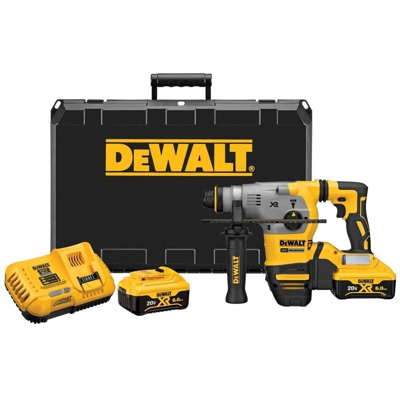 DEWALT DCH293R2 20V MAX 1-1/8 in. XR Brushless Cordless SDS PLUS Rotary Hammer Kit - Image 2