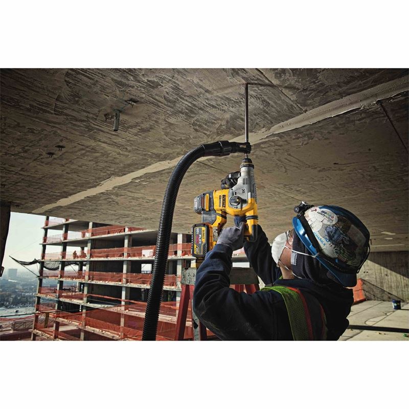 DEWALT DCH293X2 20V Max XR Brushless 1-1/8â€ L-Shape SDS Plus Rotary Hammer Kit w/9.0Ah - Image 6