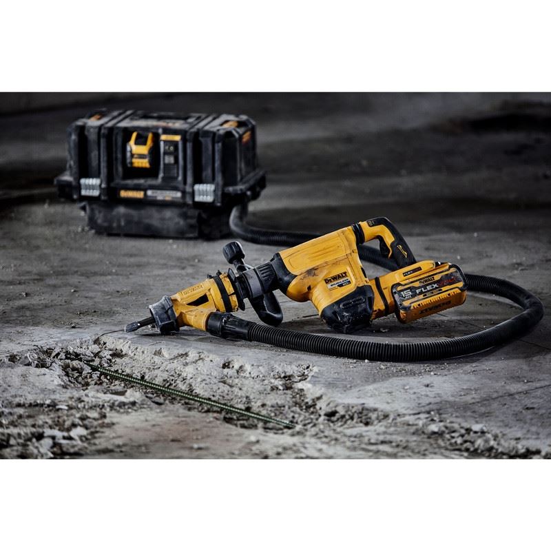 DEWALT DCH832X1 60V MAX Cordless SDS Max Chipping Hammer Kit (15 lb) - Image 9