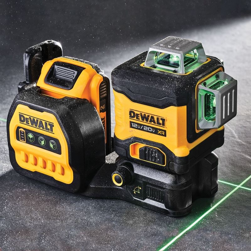 DEWALT DCLE34030G 20V MAX 3 x 360 Green Laser Kit - Image 3