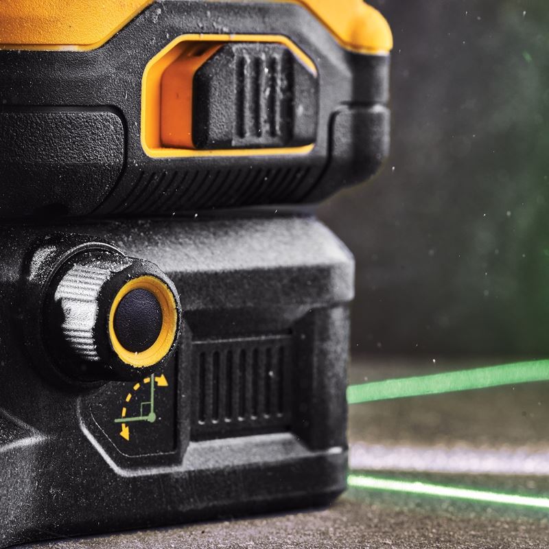DeWalt DCLE34030GB 20V MAX 3 X 360 Green Line Laser (Tool Only) - Image 6