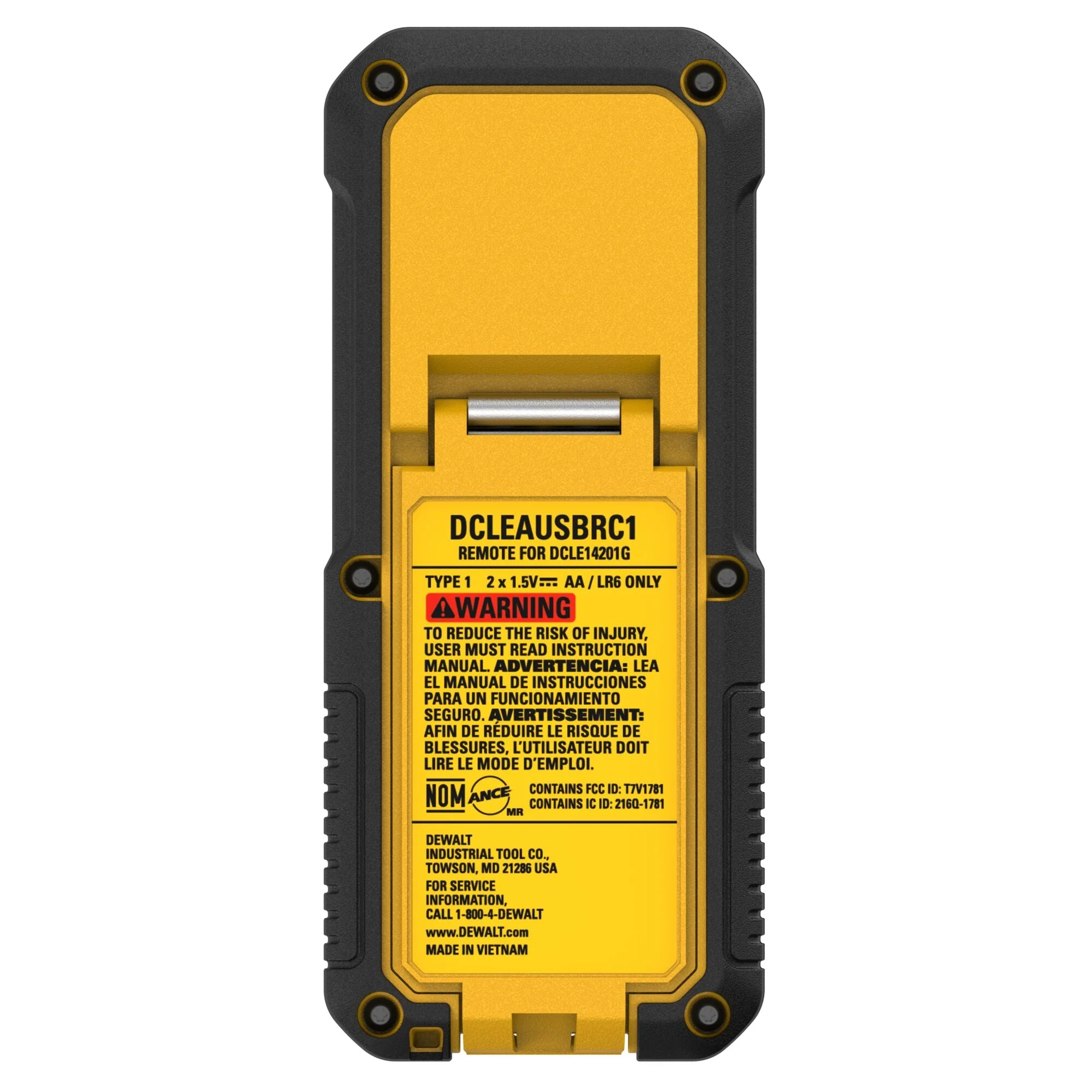DEWALT DCLEAUSBRC1 Remote Control for USB DEWALT Green Cross Line Laser DCLE14201G/GB - Image 4