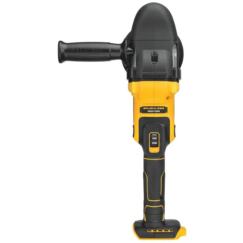DEWALT DCM848B 20V MAX* XR® 5 in. (125mm) Cordless Variable Speed Random Orbit Polisher (Tool Only) - Image 3