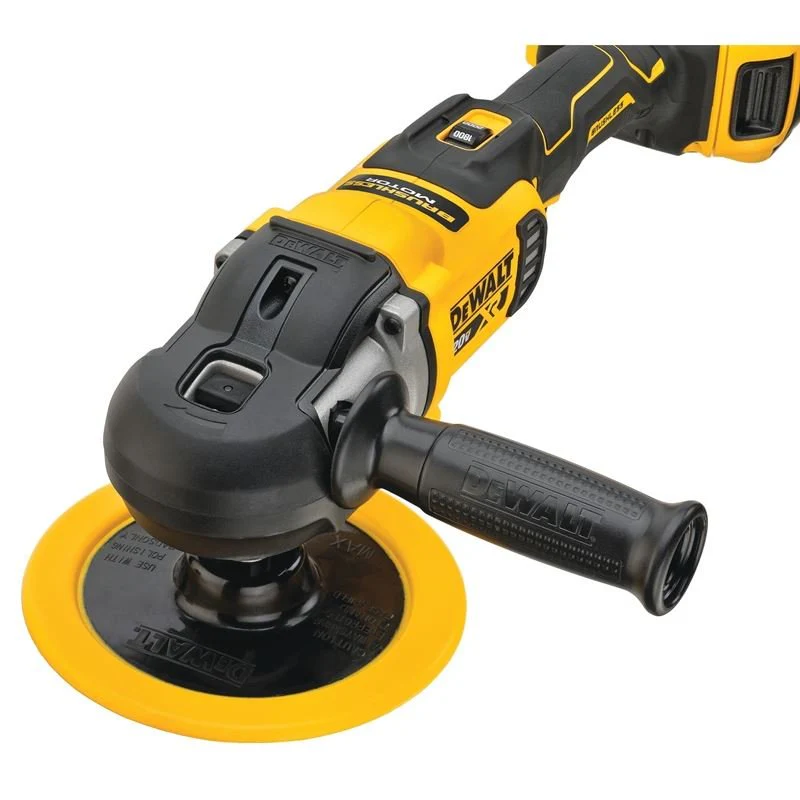 DEWALT DCM849P2 20V MAX* XRÂ® 7 in. (180mm) Cordless Variable Speed Rotary Polisher Kit - Image 4