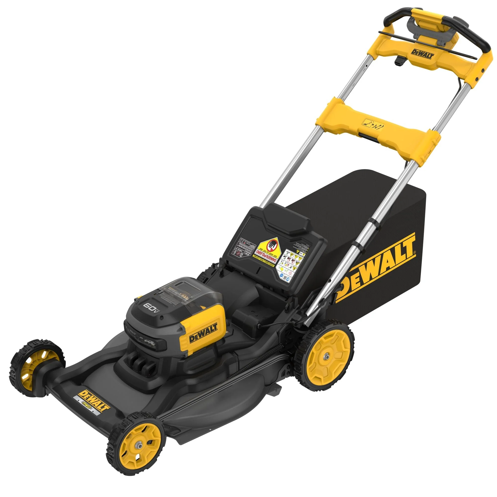 DEWALT DCMWSP700Y2-CA 60V MAX* 21 in. Brushless Cordless RWD Self-Propelled Lawn Mower Kit - Image 3