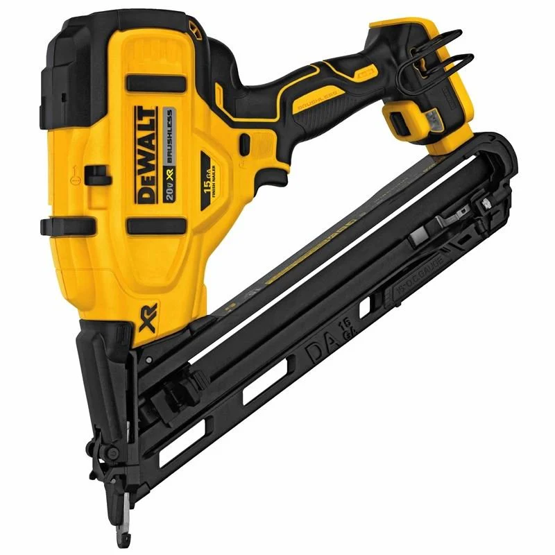 DEWALT DCN650B 20V MAX* XR 15 GA Cordless Angled Finish Nailer (Tool Only) - Image 6