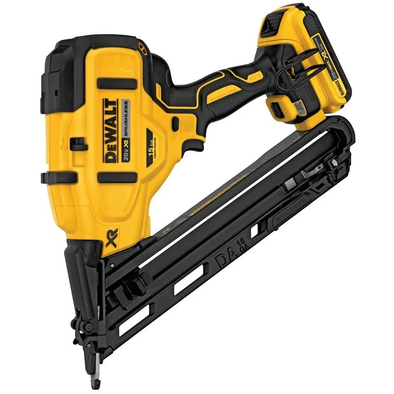 DEWALT DCN650D1 20V MAX XR 15 GA CORDLESS ANGLED FINISH NAILER KIT - Image 3