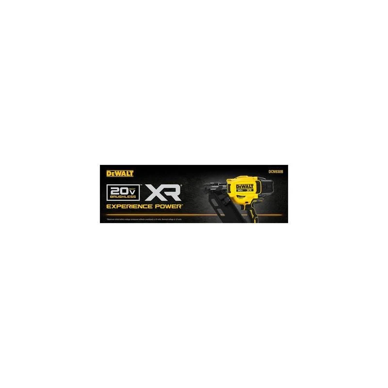 DEWALT DCN930B 20V MAX Brushless Cordless 30 degree Paper Tape Framing Nailer - Bare Tool - Image 6