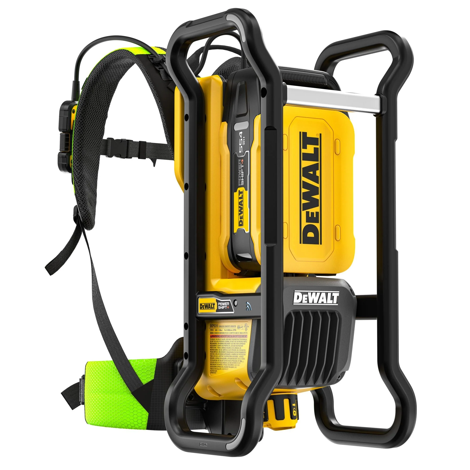 DEWALT DCPS310AG2 POWERSHIFT™ Backpack Vibrator Kit - Image 2