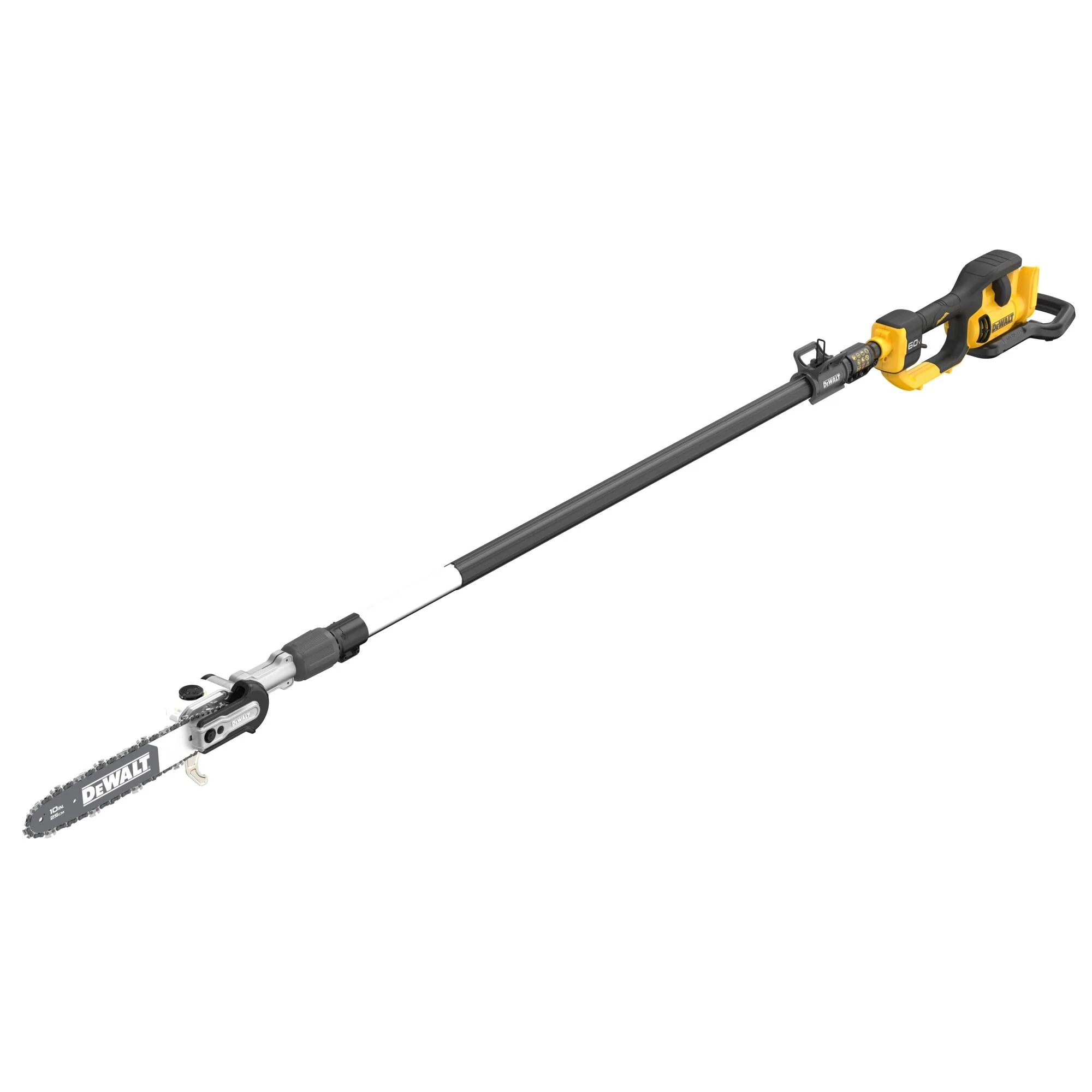 DEWALT DCPS671B 60V MAX* 10 in. 140 in. Telescoping Pole Saw (Tool Only) - Image 2