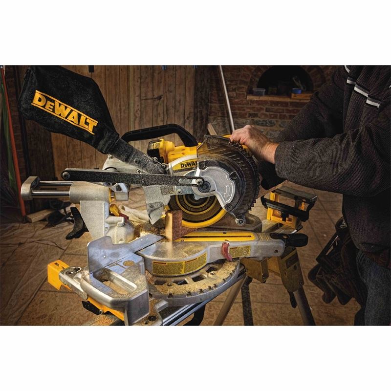 DEWALT DCS361M1 20V MAX* 7 1/4" Sliding Miter Saw (w/Battery  Charger) - Image 3