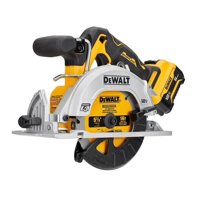 DEWALT DCS512J1 XTREME 12V MAX 5-3/8 IN. BRUSHLESS CORDLESS CIRCULAR SAW KIT - Image 2