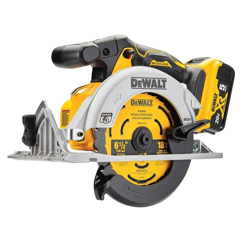DeWalt DCS565P1 20V MAX 6-1/2 In. Brushless Cordless Circular Saw Kit - Image 2